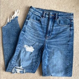 Highest rise jegging crop